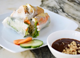 Fresh Tofu Spring Rolls