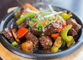 Sizzling Spicy Beef 